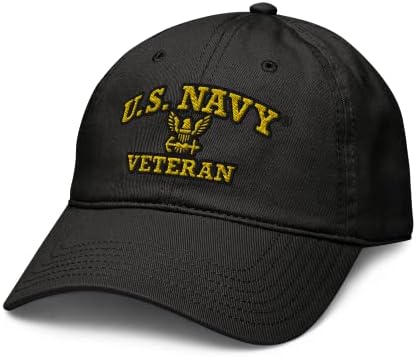 Marina SUA veteranul Marinei Statelor Unite cu pălărie de Baseball reglabilă Eagle Emblem