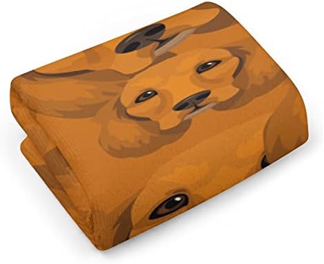 Golden Retriever Dog Face Face prosop prosoape Premium prosop cârpă de spălat pentru Hotel Spa și baie