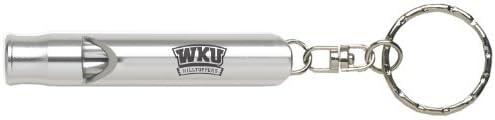 LXG, Inc. Western Kentucky University - Whistle Key Tag - Silver