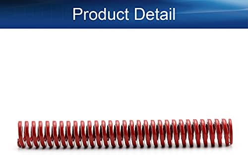 Yinpecly 10mm OD 5mm ID 80mm în spirală lungă ștampilare în spirală medie, compresie matriță arc de matriță, pentru echipamente
