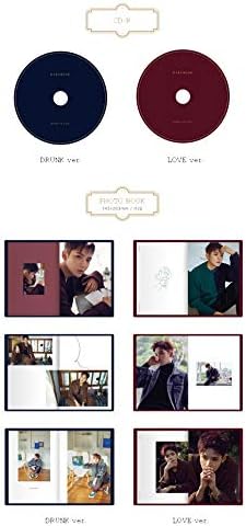 SM Entertainment Ryeowook Super Junior - Drunk On Love [B Ver.] CD+Booklet+Photocard+Poster pliat+Set de fotocarduri suplimentare