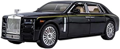 Model de mașini de scară pentru Rolls Royce Phantom Alloy Diecasts Model de mașină metalică 1/24 proporție