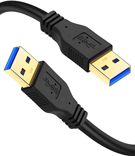 FXAVA USB la cablu USB, cablu USB bărbat la masculin tip A pentru a tasta un cablu pentru transferul de date compatibil cu