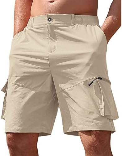 Pantaloni scurți de marfă pentru bărbați HTHLVMD pentru bărbați, pantaloni scurți de golf uscat rapid, cu pantaloni scurți
