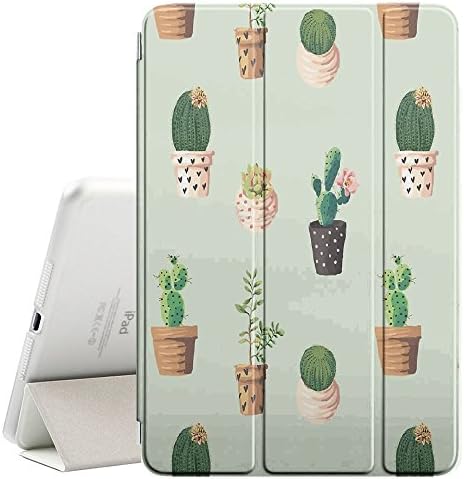 STPLUS Cactus Flower Model Smart Cover cu carcasă din spate + Function Auto Sleep/Wake + Stand pentru Apple iPad Mini 1/2/3