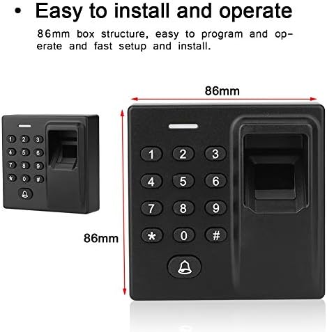 Tastatură de amprentă ZOPSC Acces Control Control Blocarea cardului RFID Biometric Blocarea ușilor Sistem suport Parolă Wiegand