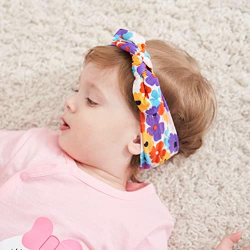 Quest Sweet Baby Headbands, Baby Girl Headbands cu arcuri,Headbands pentru fetițe, nou-născut copil mic 0-5 ani Accesorii pentru
