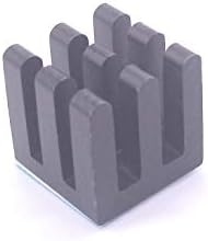Easycargo 20pcs 10mm Kit radiator + pre aplicat 3m 8810 bandă adezivă conductivă termică, Cooler set radiator din aluminiu