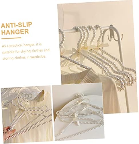 Holibanna Pearl Hanger Hangeers Clear Hanseser Partile de perle Pantaloni multifuncționali Rack Rascadă Resunificator de onoare
