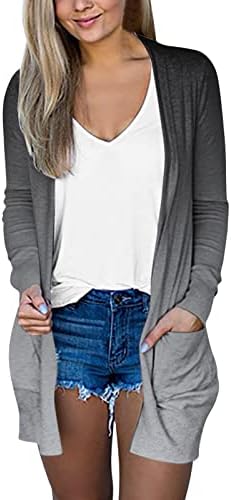 Femei Fashion Cardigan Casual imprimeu casual cu mânecă lungă top cardigan jacheta incarpoând cardigan
