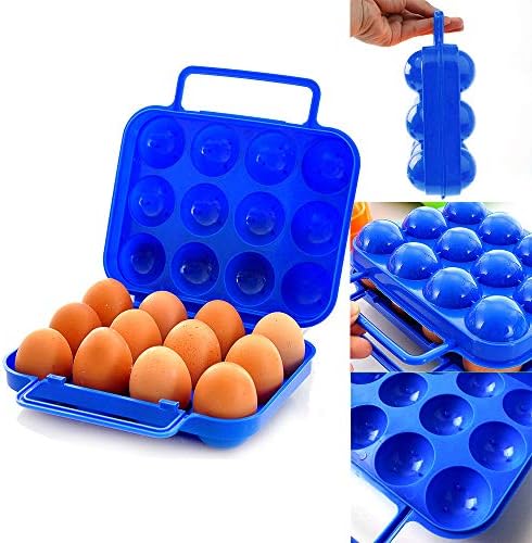 Cutie de depozitare a suportului din Plastic Container pentru ouă mâner pliabil Portable12 bucătărie pentru ouă set de depozitare