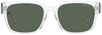 Ochelari de soare Arnette Man Frame de cristal, lentile de verde închis, 54mm