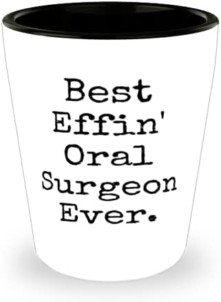 Cel Mai Bun Chirurg Oral. Chirurg oral Shot Glass, chirurg Oral special, Cupa ceramică pentru prieteni