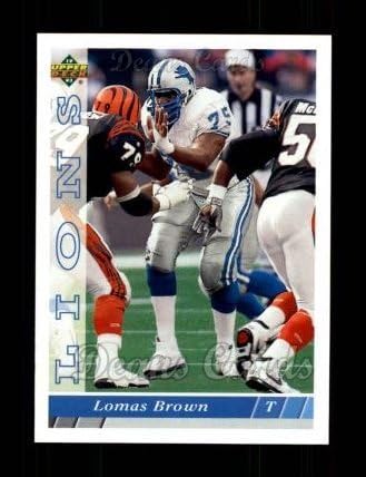 1993 Upper Deck 103 Lomas Brown Detroit Lions NM/MT Lions Florida