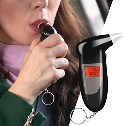 Portable Handheld Breathalyzer - Respirație digitală ETH -ANOL Tester Breathalyzer Piese bucle de suflare Duză - Instrumente