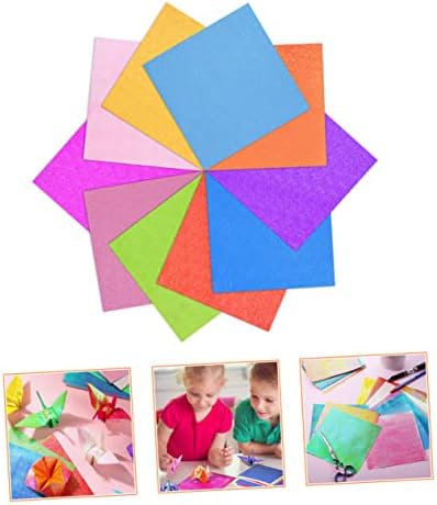 Favomoto 300pcs origami origami hârtie pentru copii pentru copii gadgeturi meșteșuguri pentru copii set pliant folie origami