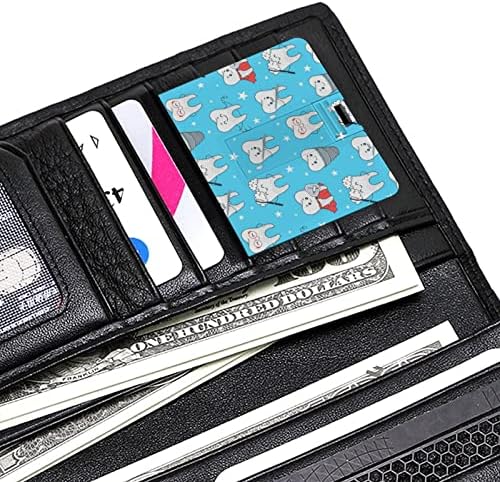 Card de credit amuzant dinți USB Drives Flash de memorie personalizată Stick Cheie Cadouri corporative și cadouri promoționale