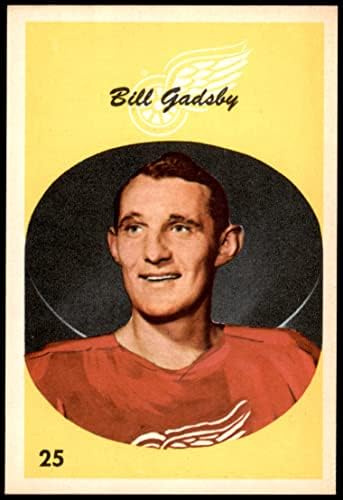 1962 Parkhurst 25 Bill Gadsby Detroit Red Wings NM Red Wings
