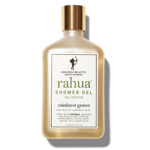Gel de duș Rahua, 9,3 FL Oz, gel de duș pentru corp sănătos, fabricat cu ingrediente organice pe bază de plante naturale, gel