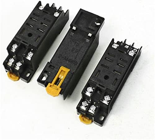 BEOTTO 6 buc Din Rail montare Plastic releu soclu suport de bază pentru 8 pini releu
