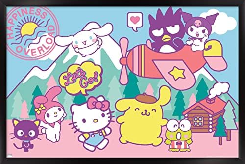 Tendințe Internaționale Hello Kitty and Friends - Happiness Overload Wall Poster