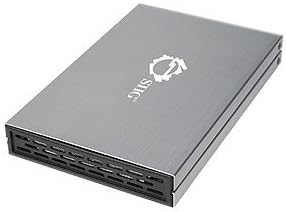Siig Superspeed USB 3.0 carcasă pentru 2.5 SATA 3Gb / s Hard Disk 1 x 2.5 Serial intern Ata, USB argint extern Tip produs: