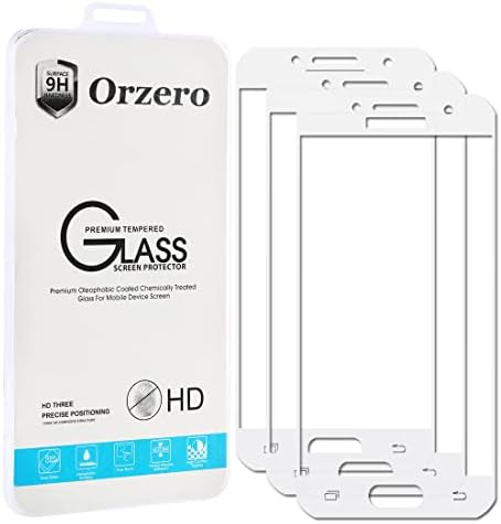 Orzero compatibil pentru protectorul ecranului de sticlă temperat LG G6, 9 duritate HD anti-zgârietură