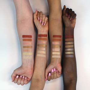 Profusion Cosmetics 21 Shade Eyeshadow Palette-paletă de nuanțe pigmentate strălucitoare, de lungă durată, fără cruzime, colecție și perie, Siennas