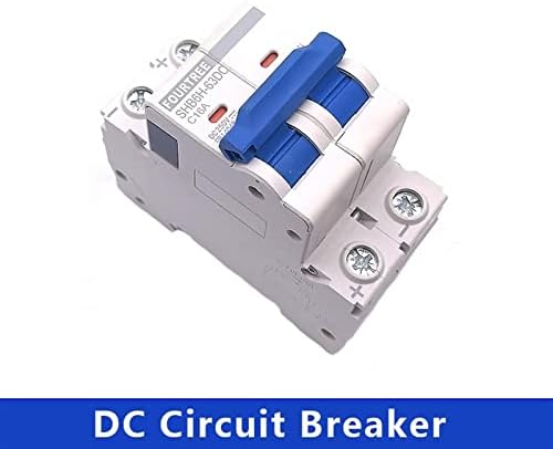 GRUNI 1buc 2 poli Dc250v MCB Circuit Breaker energie solară fotovoltaice PV Mini DC aer comutator condus vehicul
