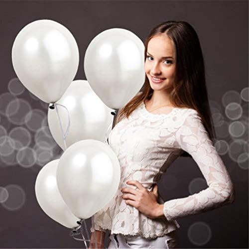 100buc baloane Latex alb-10 baloane albe - heliu baloane albe pentru nunta ziua de nastere Festival decoratiuni de Anul Nou
