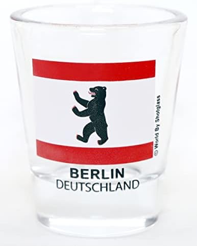 Berlin Germania Flag Shot Glass