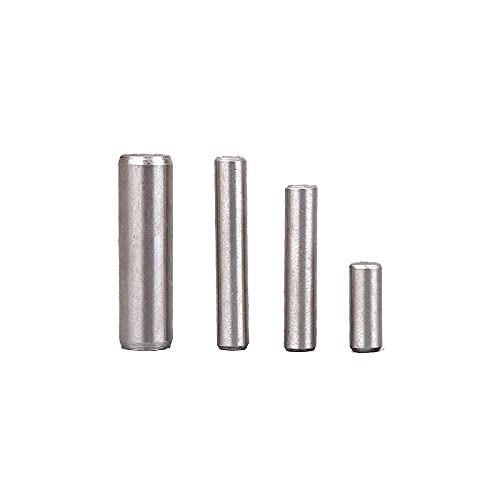 Pinuri cilindrice 25pcs 304 Pinul de diblă din oțel inoxidabil GB119 Localizare pin M2.5 x 12