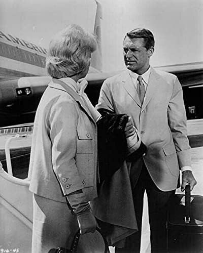 Această atingere a Mink Doris Day & Cary Grant de American Airlines Plane 8x10 Fotografie