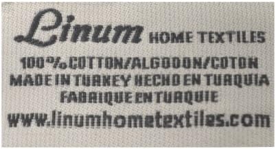 Linum Home Textiles Soft Twist Premium Premium Autentic Moale Turkish Bumbac Lux Colecția de Lux Clociu, set de 6, Olive