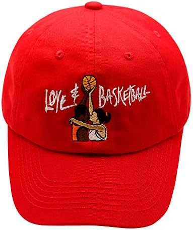 Dragoste și baschet tată hat bumbac baseball capac de baseball reglabil unisex