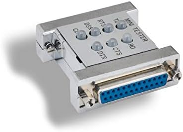 Kentek DB25 25 pin Mini Tester M/F RS232 Serial Paralel