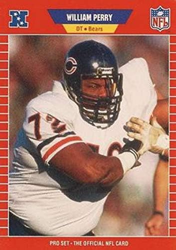 1989 Pro Set 445 William Perry Chicago Bears NFL Card de fotbal Mint