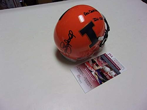 Echipa de secol a lui Scott Studwell din Illinois.ill-ini JSA / coa a semnat mini cască-mini căști NFL cu autograf