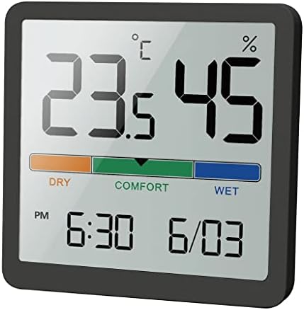 MJWDP LCD Digital Clock Humidity Meter Termometru Termometru Hygrometru Home Office Desktop Temperatură și Umiditate Contor