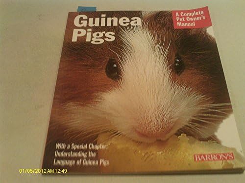 Barrons Books Guinea Guinea Pig Proprietari de animale de companie