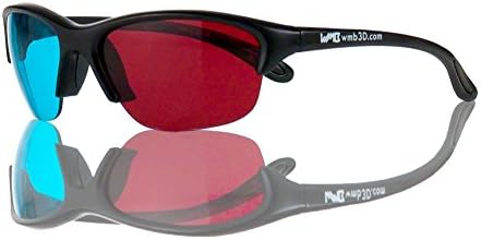 WMB 3D VIP Premium anaglific roșu / cyan ochelari 3D