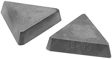 X-DREE 2 buc sudare Lama Tungsten cimentat carbură inserturi pentru strunjire-strung(2 piezas de inserto de carburo cementado