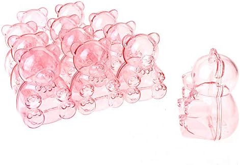Homeford Baby Shower Plastic Plastic Bear Bear Bone, 2-1/2-inch, 12-numărat