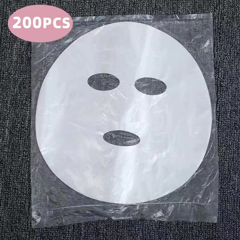 Aykksu 200 de unică folosință mască de față transparentă mască de față Mască de față conservant film de conservare a pielii