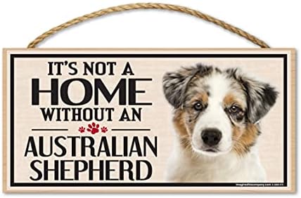 Imaginați-vă acest semn de lemn pentru rasele de câini ciobănești Australieni
