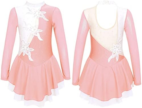 Figura pentru fete pentru copii Yuumin pentru copii Dance Ballet Dance Gimnastic Tutu Fuste Leotard Performance Costum de dans