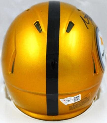 Najee Harris autograf Pittsburgh Steelers Flash Speed Mini casca-fanatici-autografe NFL mini căști