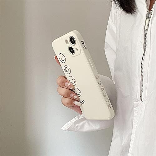 zelimeri compatibil cu iPhone 13 telefon caz Cute zâmbet lateral Cadru Model Design Silicon cazuri Shockproof protecție completă