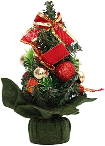 AMOSFUN Masă masă Decor de masă mini masă de Crăciun ornament de copac de Crăciun artizanat pentru desktop pentru desktop pentru