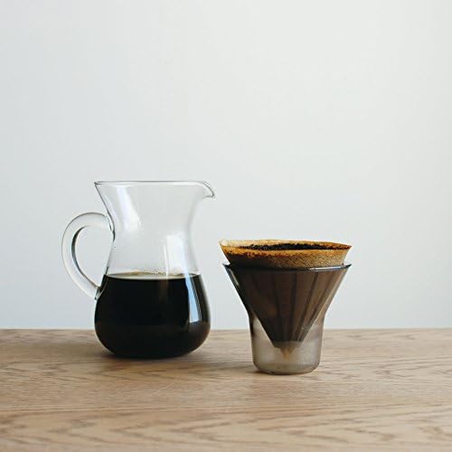 1,1 litri de cafea carafă cu 20 de filtre de Kinto pentru cafea lentă